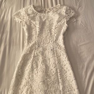 Beautiful white dress backless